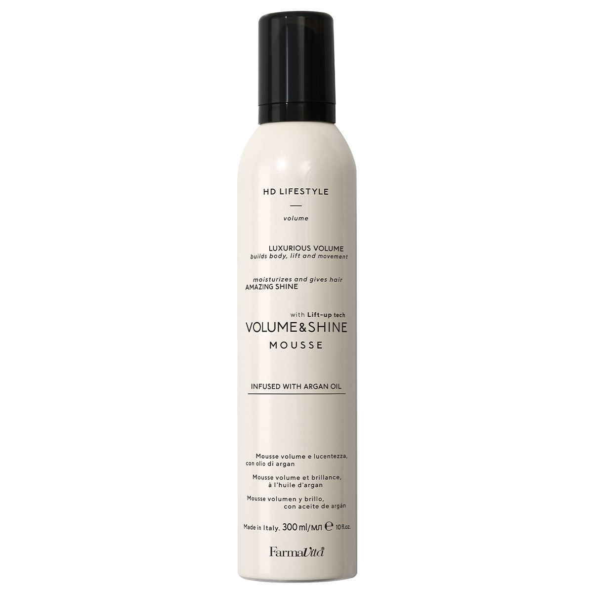 Farmavita hd lifestyle volume shine mousse 300ml