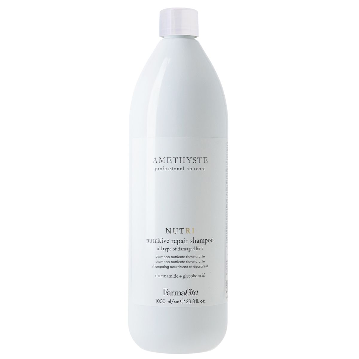 Farmavita amethyste nutri nutritive repair shampoo 1000ml