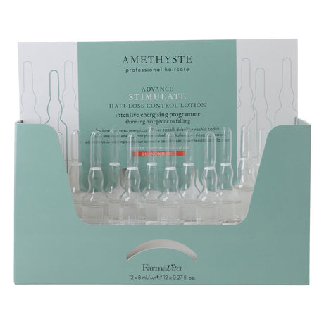 Farmavita amethyste stimulate hair loss control lotion 12x8ml