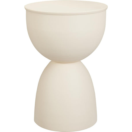 Home styling bijzettafel crã¨me mat 31x45cm