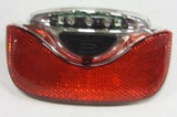 Gazelle Innergy achterlicht rood, transparant, led, 115x65mm, fietsaccu, geschikt voor Innergy e-bikes