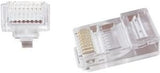 Enzo gembird modulaire plug rj45 doorsteekmontage 50 stuks - 2575196