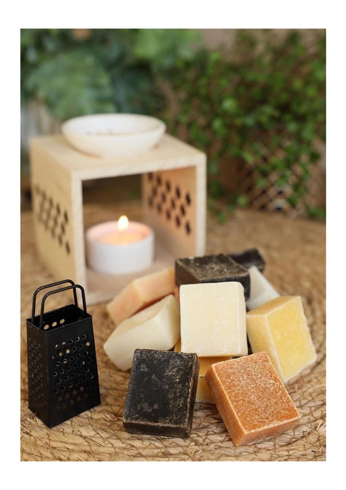 Ideas 4 seasons geurblokje cinnamon set a 3 stuks