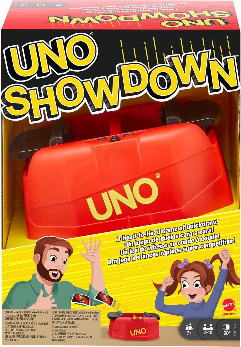 Mattel uno showdown