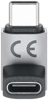 Enzo goobay usb-c adapter | male female | verticaal | kort | 90 graden adapter - 9550433