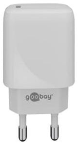 Enzo goobay usb-c snellader | 20w | wit | power delivery - 9550190