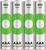 Gp nimh oplaadbare batterij aaa 650ma phone blister(4) - 3311402