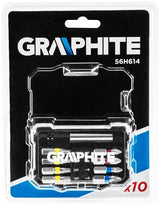 Graphite bitset 10-delig in opbergbox - 6480222