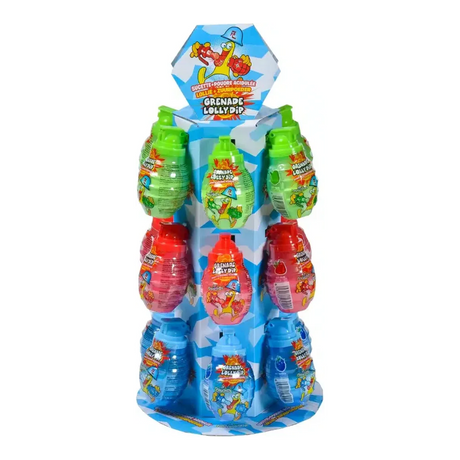 Funny candy grenade dip lick (18x40gr)