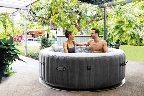 Intex Opblaasbare spa Greywood Deluxe 6 persoons