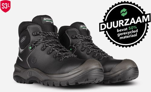 Grisport safety 103 duurzame veiligheidsschoen s3l | zwart | maat 45 - 8713458009809