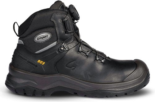 Grisport safety 903l 33348 boa s3 | zwart | maat 46 - 8713458015121