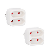 Grundig dubbelstekker 2 stuks