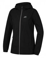 Hannah Outdoorjas Dries dames polyester PU zwart mt 40