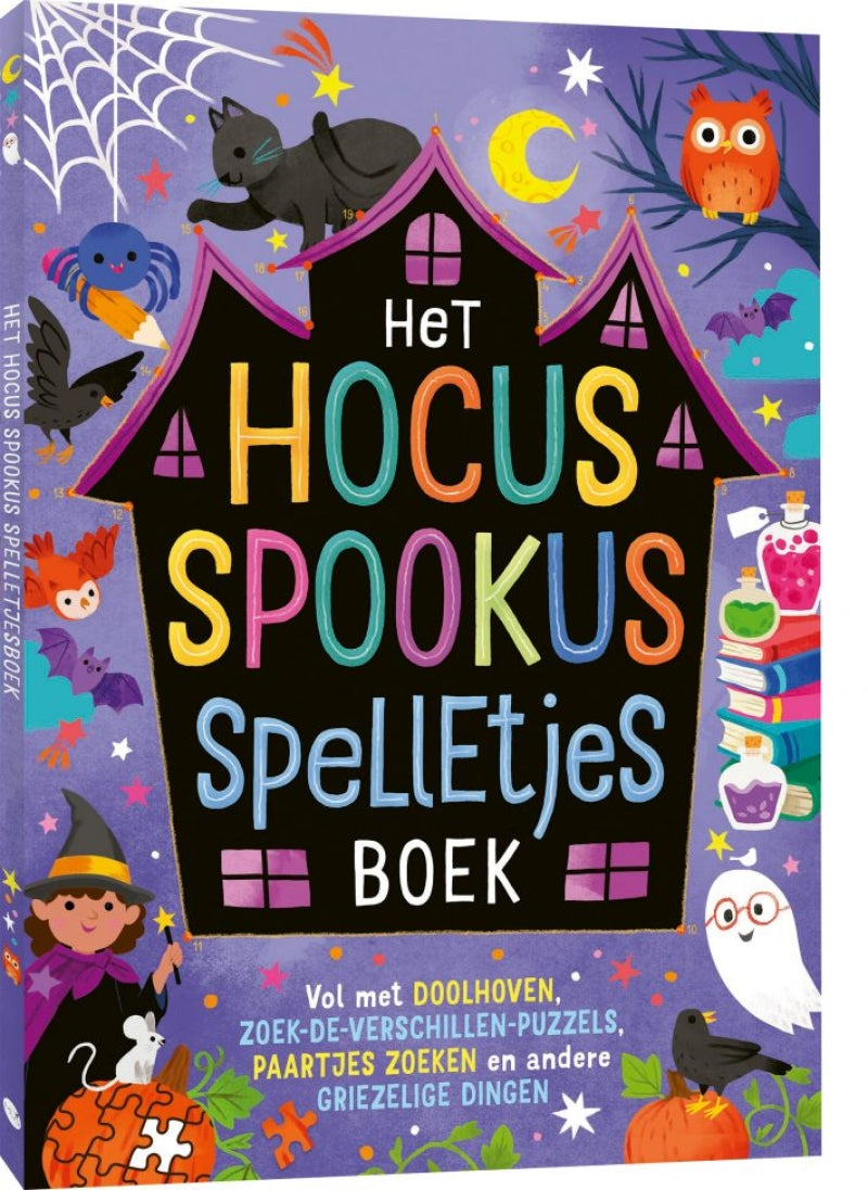Mus het hocus spookus spelletjesboek