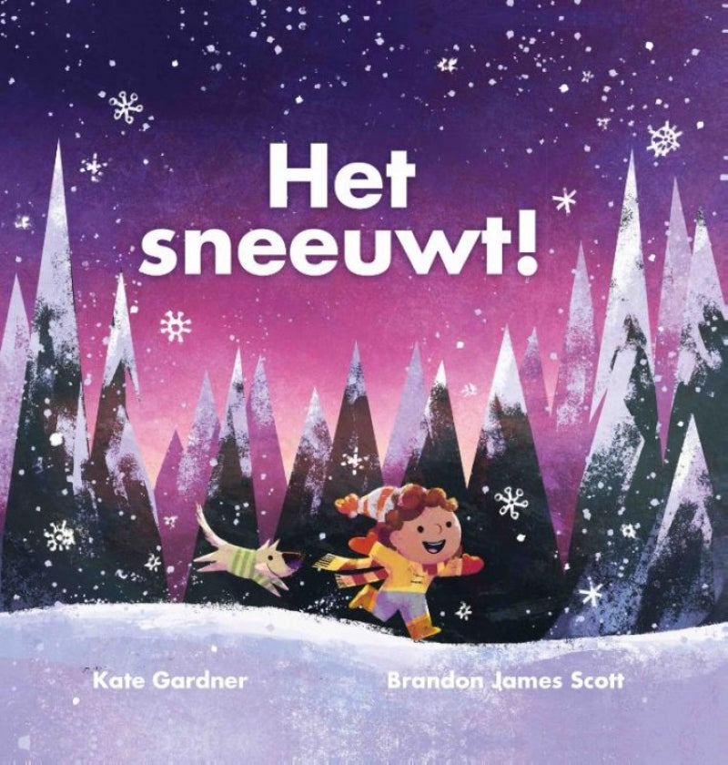 Flamingo het sneeuwt!
