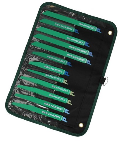 Hikoki accessoires 12 delige set reciprozaagbladen 752049 - 752049