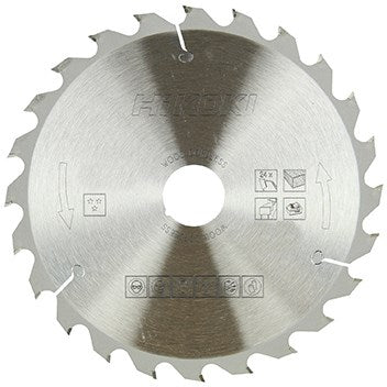Hikoki accessoires cirkelzaagblad | hm | 125x20 z18 | 1mm | voor hout - 4100031