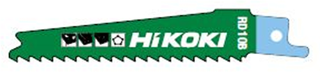 Hikoki accessoires hikoki schrobzaagbladen | rd10b s511df | 100mm | 6tpi | (5 stuks) | hout+metaal | 752680 752680