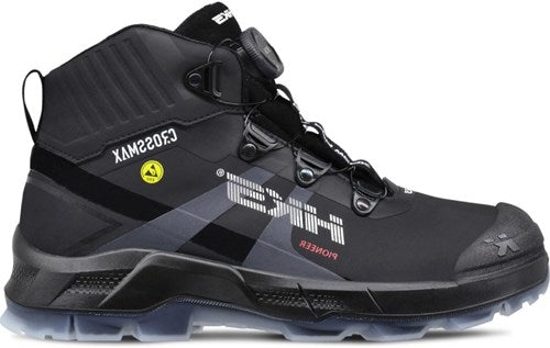 Hks werkschoenen hks werkschoen pioneer boa s3s hoog + kn | zwart | maat 47 - 4040005162477