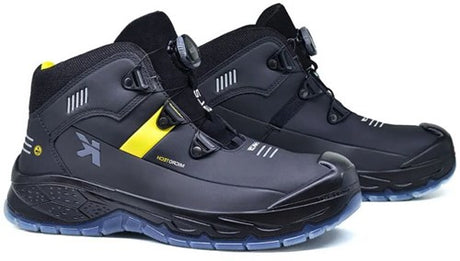 Hks werkschoenen hks werkschoen rs 275 s3 boa | zwart geel | maat 42 - 00.162.115.42