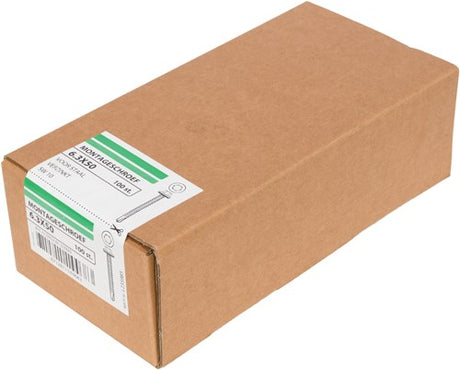 Hoenderdaal fasteners hoenderdaal spaanplaatschroef verzinkt platkop voldraad torx tx15 3.5x30 | 200 stuks - 0206.01.17201