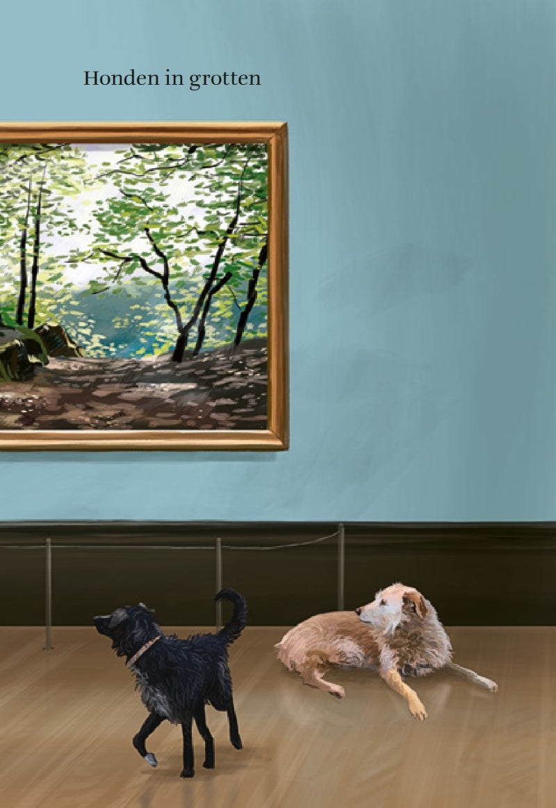 Ploegsma honden in het museum