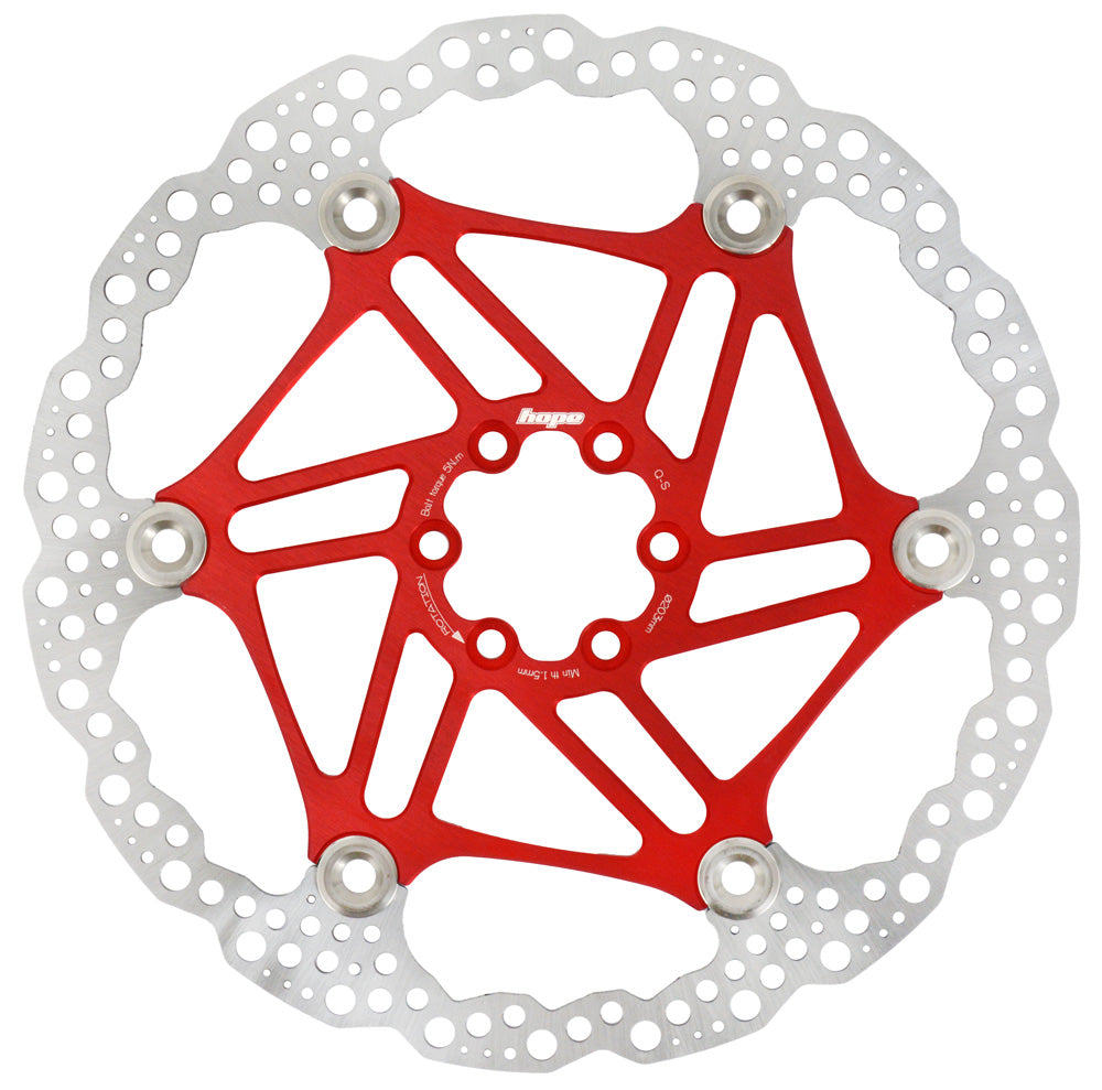 Hope floating 6-hole disc rotor