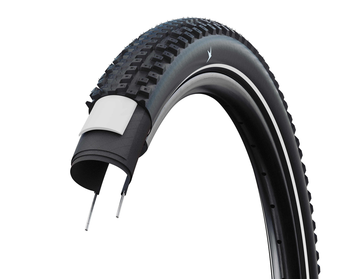 Schwalbe benelux b.v. schwalbe bub. 65-584 27.5 x 2.60 advancer hybrid punctureguard b b-sk+rt hs 636 green - 11159552.01