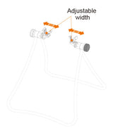 Ibera ib-st2 bike stand easy utility