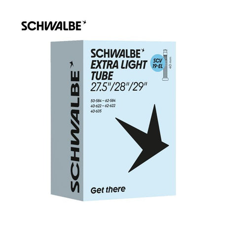 Schwalbe binnenband scv19-el 40 62-584 635 40mm zwart
