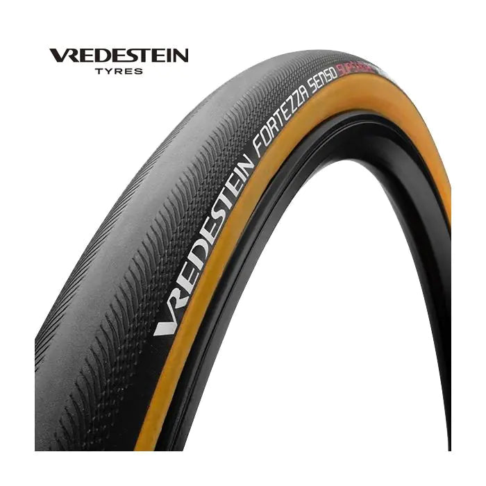 Vredestein buitenband Fortezza Senso Superiore 700 x 25C zwart tran