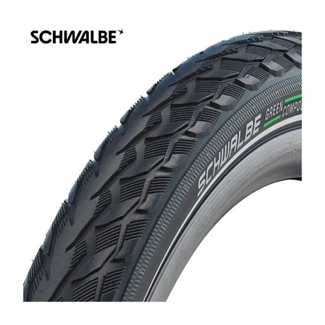 Buitenband Schwalbe Delta Cruiser Plus PunctureGuard 26 x 1 3 8 37-590 mm - zwart met reflectie
