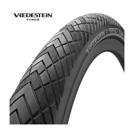 Vredestein buitenband perfect tour + 37-622 zwart refl