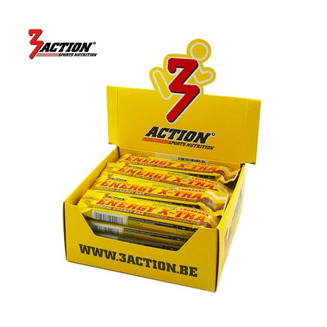 3action energy x-tra bar cookies 45 gram - displaydoos 20 stuks - 1202030011
