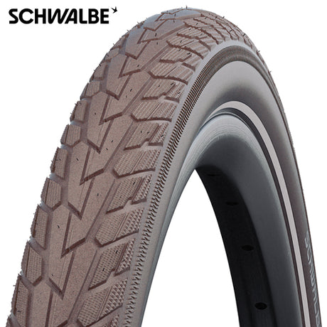 Schwalbe 28x2.00 (50-622) road cruiser plus donkerbruin (coffee) reflex draad 11159505