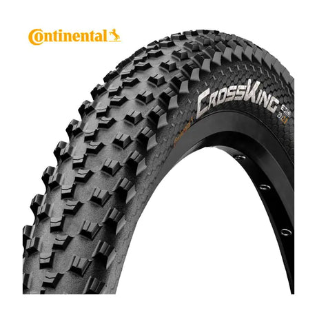 Continental Cross King MTB Buitenband - Draad, Zwart, 26x2.20, 55-559