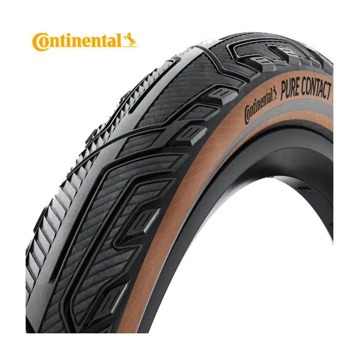 Continental reifen pure contact tyre conti pure contact 55-622 bl coffee reflex