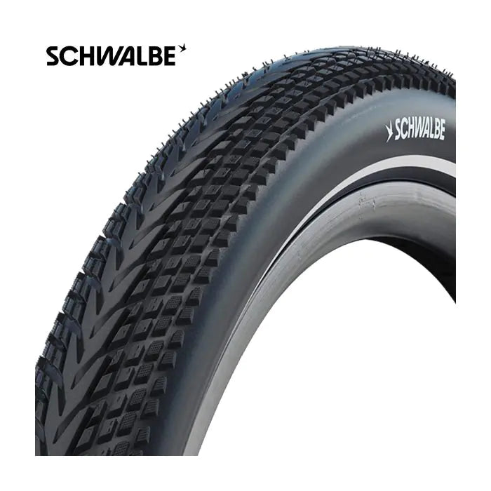 Schwalbe marathon almotion pro 28x2.15 (55-622) folding evo addix race black+reflex