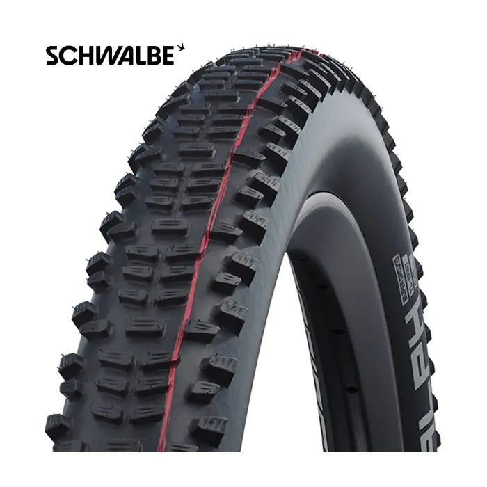 Vouwband Schwalbe Racing Ralph Super Ground 27.5 x 2.25 57-584 mm - zwart