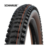 Vouwband Schwalbe Big Betty Super Gravity 29 x 2.40 62-622 mm - zwart bruin