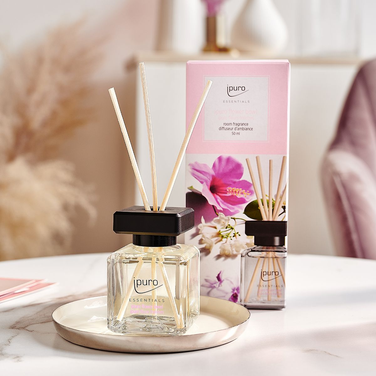 Ipuro geurdiffuser flower bowl 50 ml