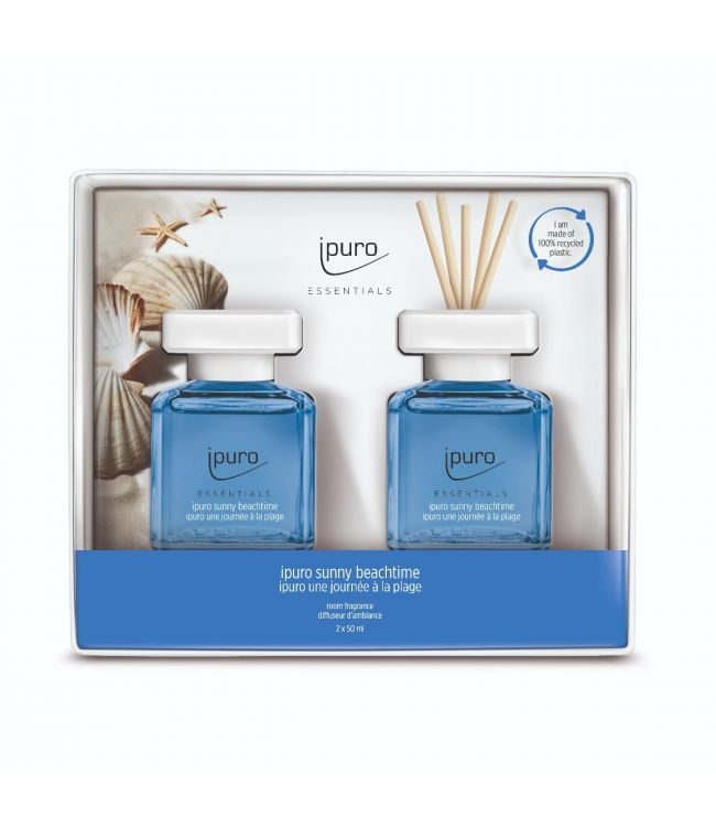 Ipuro geurdiffuser sunny beachtime 2 x 50 ml