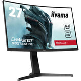 Iiyama g-master red eagle gb2766hsu-b1 27 curved gaming monitor (zwart, 2x hdmi, displayport, 2x usb-a, usb-b, 165 hz)