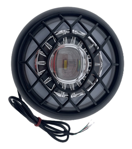 Buzaglo ikzilight koplamp bulls-eye voor fatbike