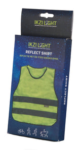 Ikzi IKZI-Light Reflect Shirt XS geel Veiligheidsvest kinder