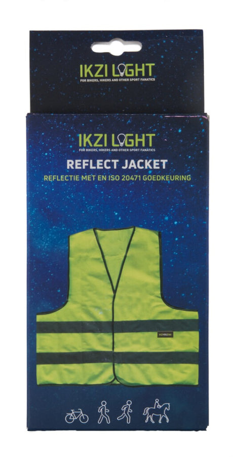 Buzaglo ikzilight reflectie vest 67x66cm, l