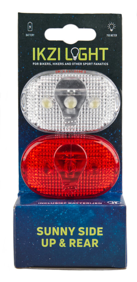 Verlichtingsset Ikzi 3-Led Ovaal