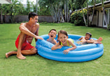 Intex zwembad crystal blauw 147x33cm