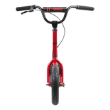 invert red scooter